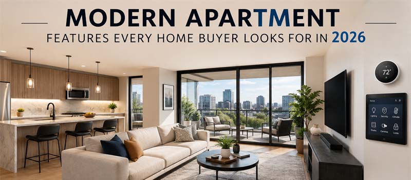 Modern Apartment Features Every Home Buyer Looks For in 2026