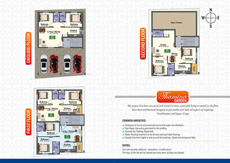 thamina garden car parking