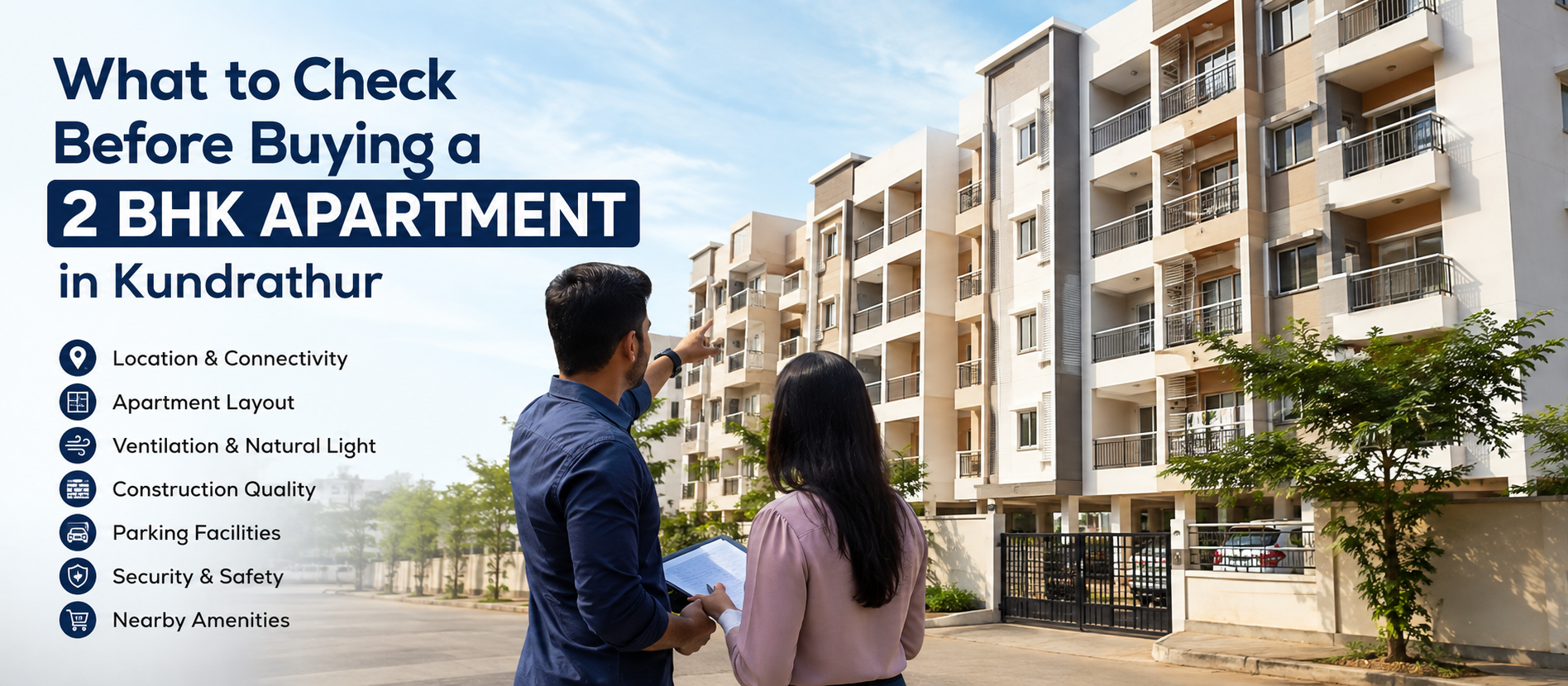What to Check Before Buying a 2 BHK Apartment in Kundrathur